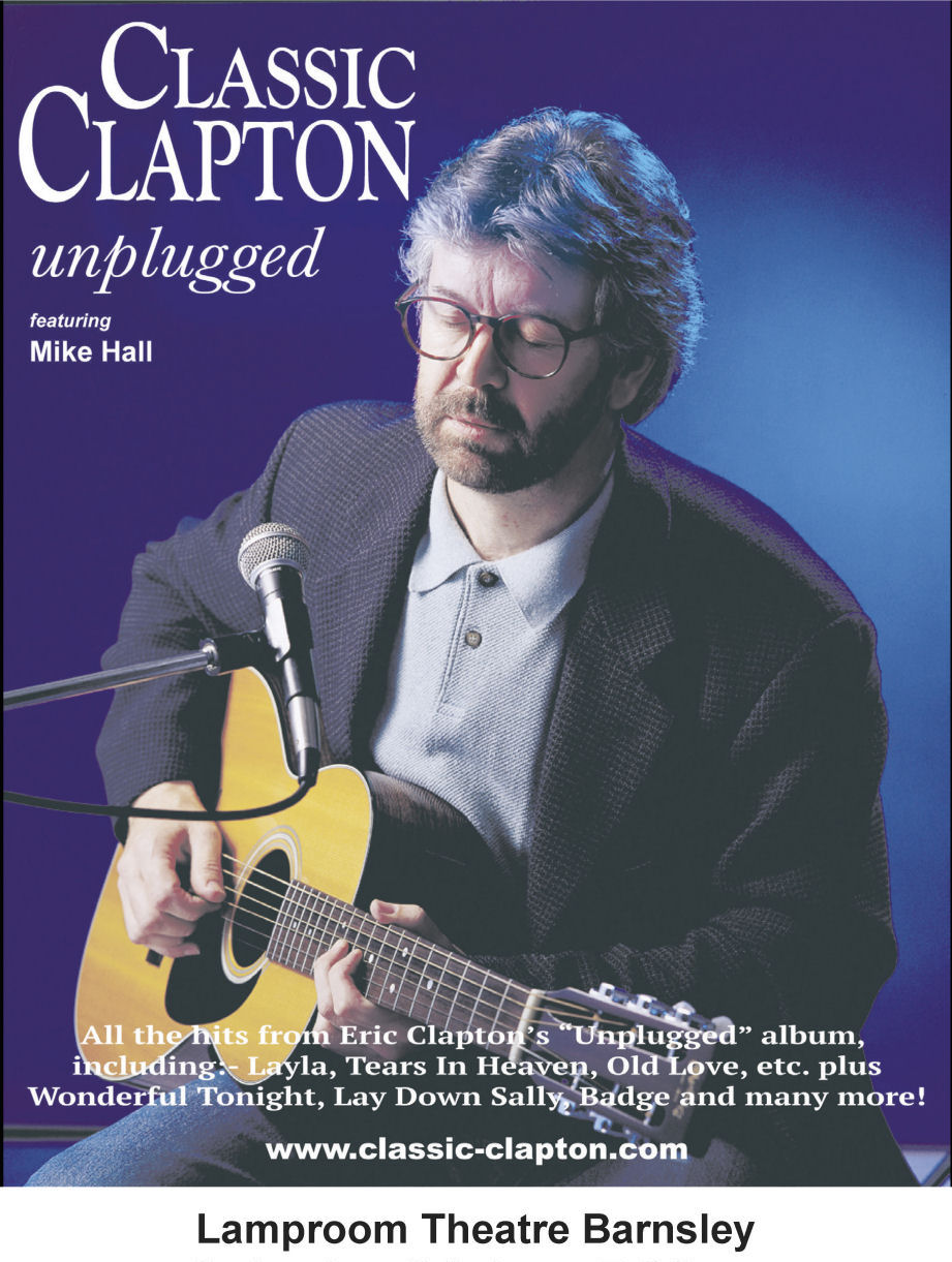 CLASSIC CLAPTON unplugged in Barnsley